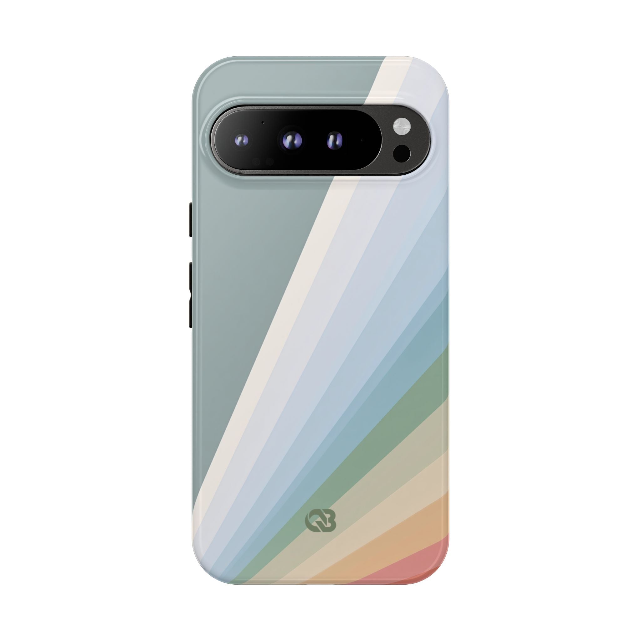 Green Tough Phone Case for Google Pixel - Sage Prism Beam
