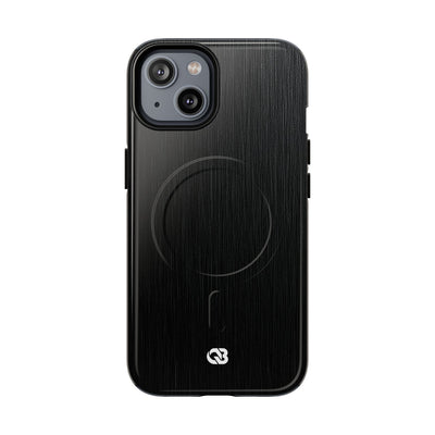 Black Tough 2.0 Magsafe Phone Case for iPhone - Brushed Obsidian Slate