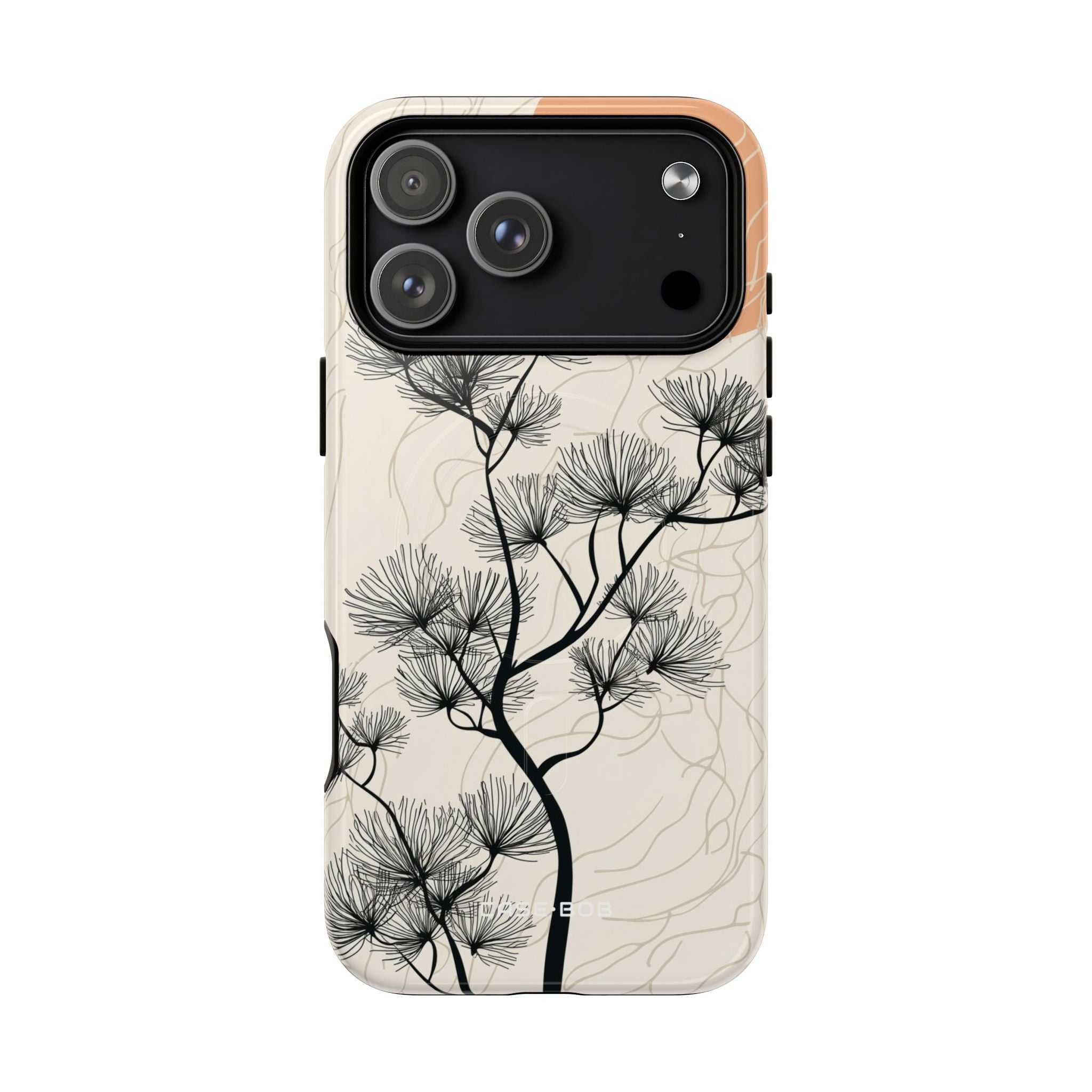 Spiky Tree Sunset iPhone 17 Pro Max Case - Tough+ - CASE•BOB