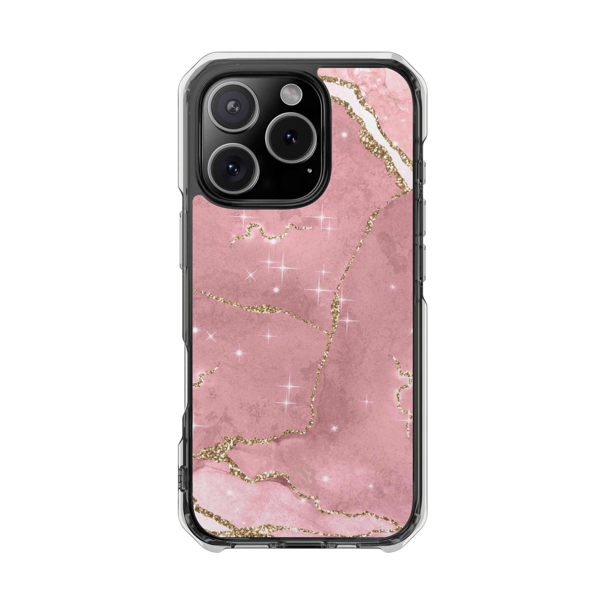 Rose Sparkle Marble · Impact Coque de téléphone pour iPhone · Magsafe
