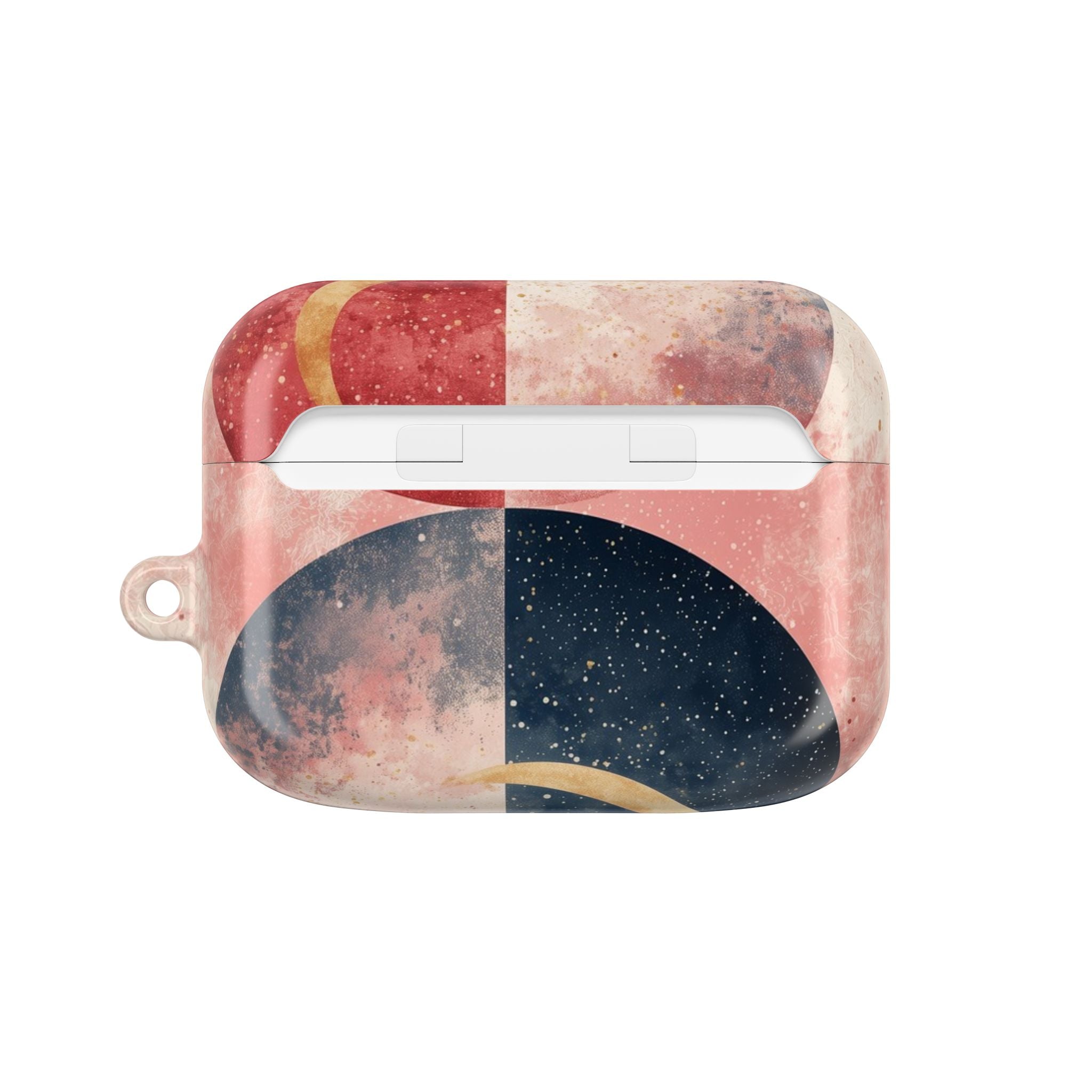 Golden Crescents Crimson - AirPods Case