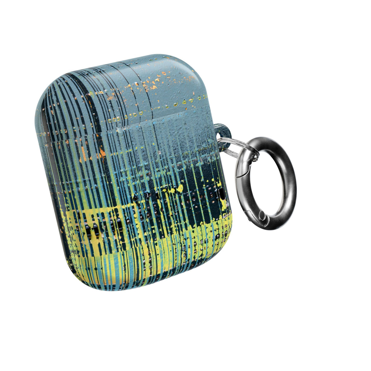 Acid Raster Circuit · Hard Case for AirPods & AirPods Pro · Teal