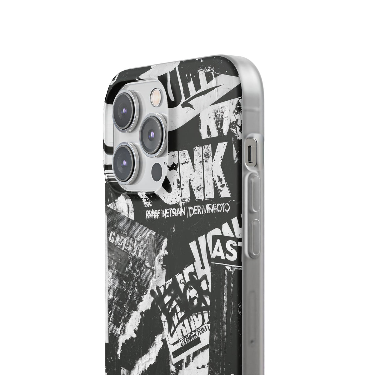 Underground Punk Collage · Lite Phone Case for iPhone ·  Black