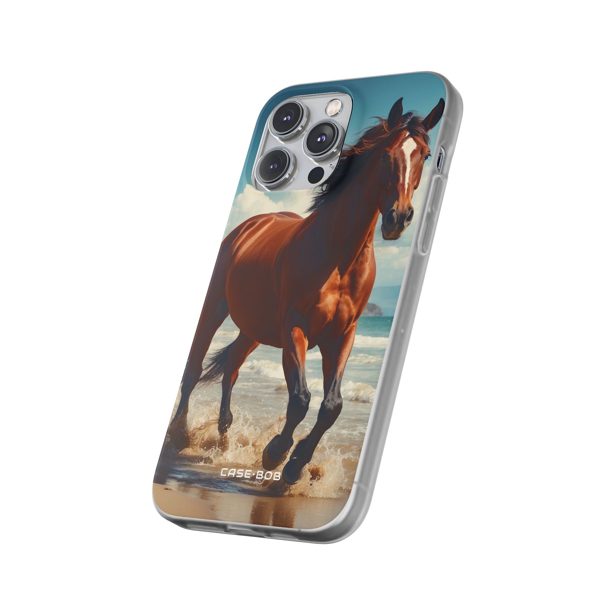 Blazing Horse iPhone 14 Pro Max Case - Soft