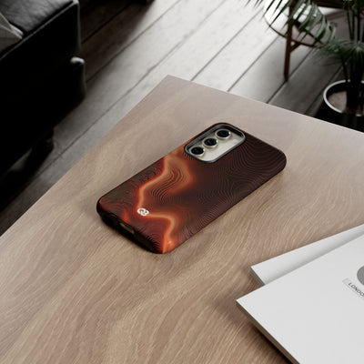 Caldera Ridge · Tough Phone Case for Samsung · Orange