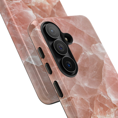 Rose Quartz Facet · Tough Phone Case for Samsung · Pink