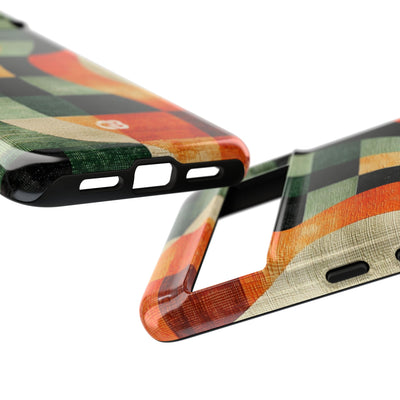 Burnt Orange Curve · Tough Phone Case for Google Pixel