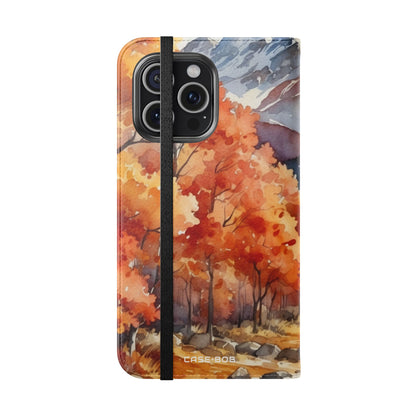 Autumn Mountain - iPhone 15 Pro Max Case - Wallet