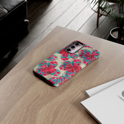 Lucite Jelly Bloom · Tough Phone Case for Samsung · Pink