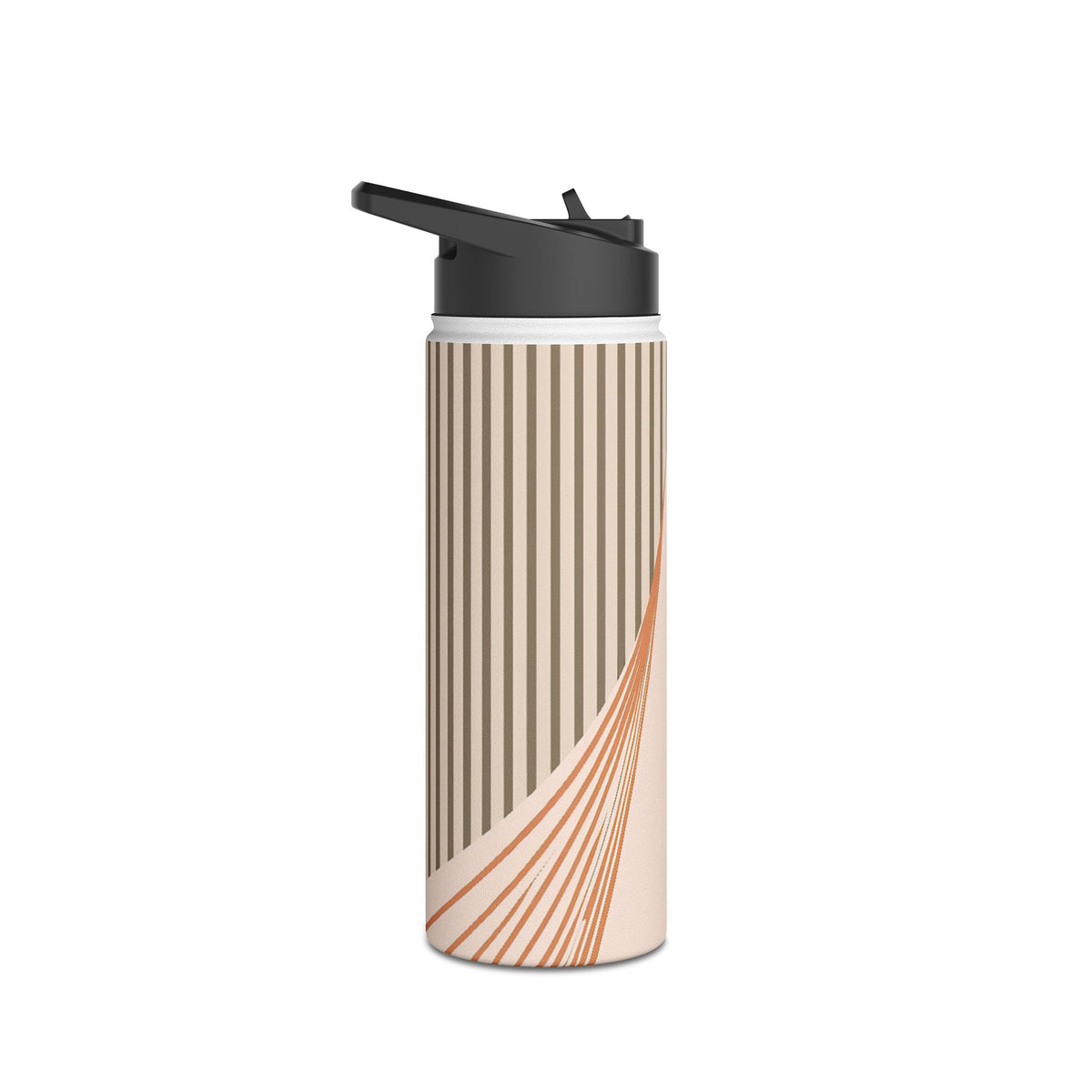 Terracotta Meridian · Insulated Water Bottle · Orange