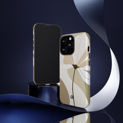 Soft Petal Bloom · Tough Phone Case for iPhone · Beige