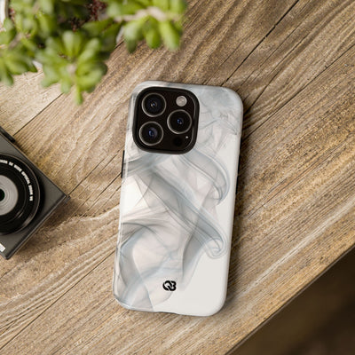Vapor Noir · Tough Phone Case for iPhone · White