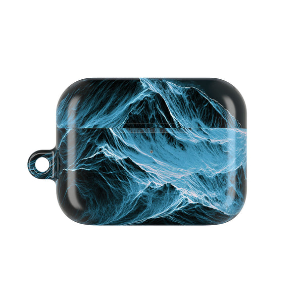 Nordic Frost Peak · Hard Case for AirPods & AirPods Pro · Blue