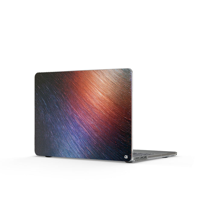 Radiant Energy Stream · Clear Hard Case for MacBook · Blue