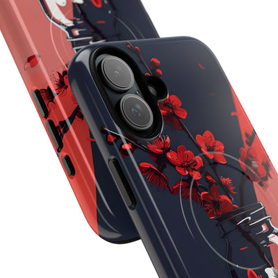 Crimson Blossom Jar · Tough+ Fundas para teléfono para iPhone · Magsafe