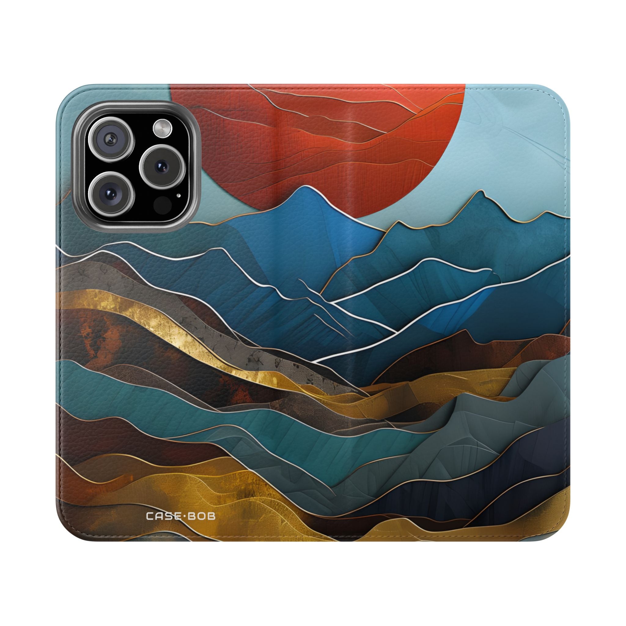 Solar Flame - iPhone 16 Pro -lompakkokotelo