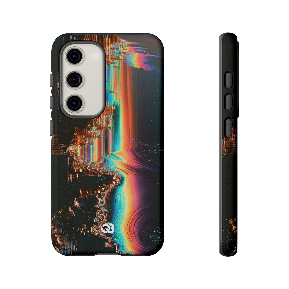 Prismatic Circuit · Tough Phone Case for Samsung · Black