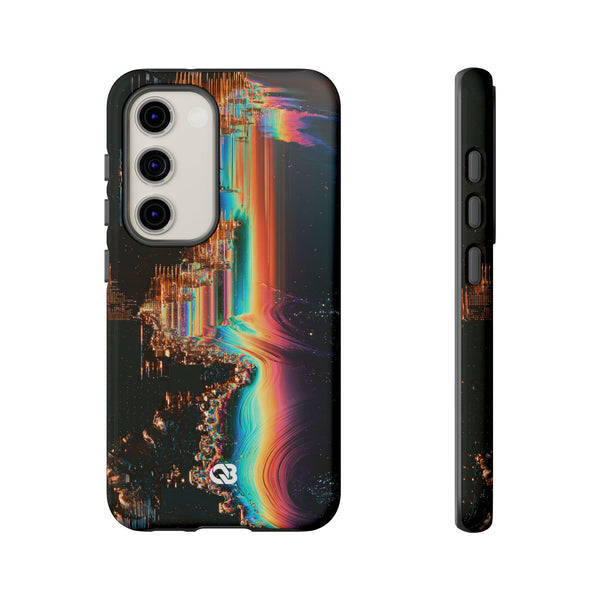 Prismatic Circuit · Tough Phone Case for Samsung · Black