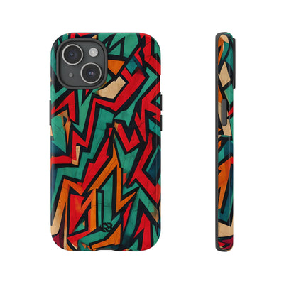 Jagged Teal Static · Tough