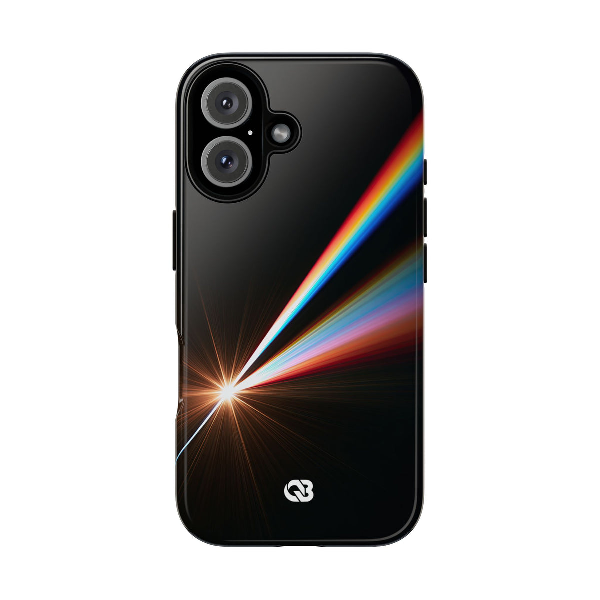 Spectral Refraction · Tough Phone Case for iPhone · Black