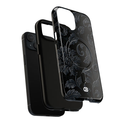 Obsidian Damask · Tough 2.0 Magnetic Phone Case for iPhone · Black