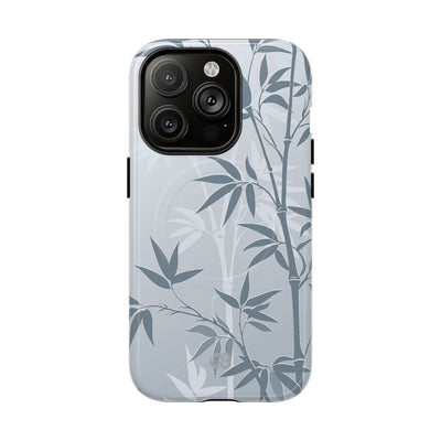 Blue Tough 2.0 Magsafe Phone Case for iPhone - Slate Bamboo Shadow