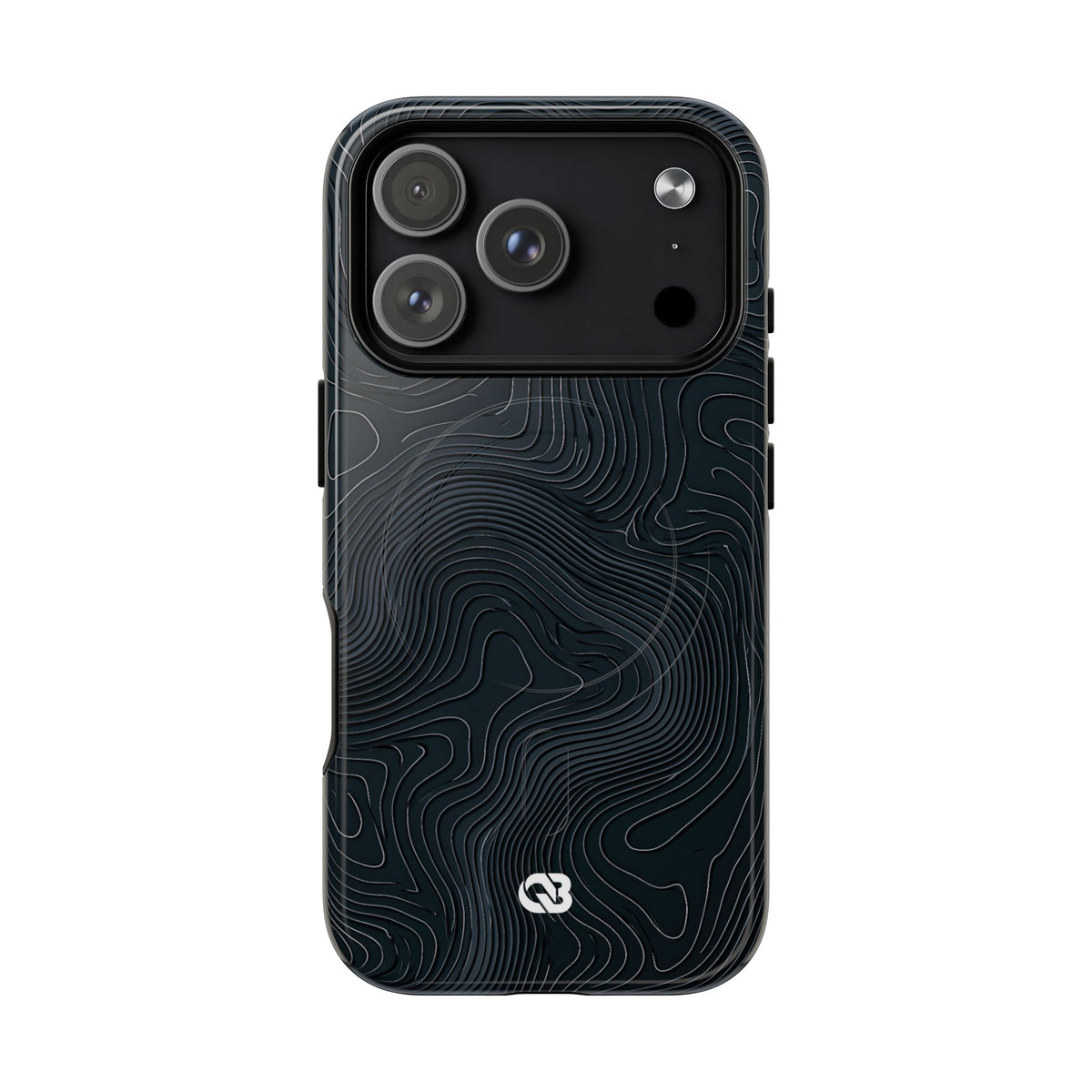 Obsidian Elevation · Tough 2.0 Magnetic Phone Case for iPhone · Black