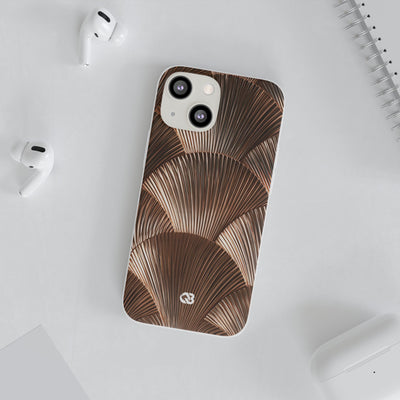Rose Gilded Fan · Lite Phone Case for iPhone ·  Gold