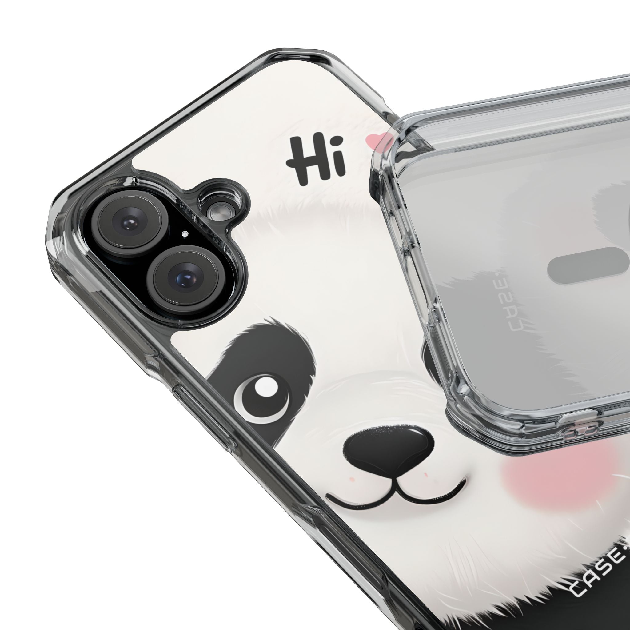 Panda Glow iPhone 16 Case - Impact - CASE•BOB