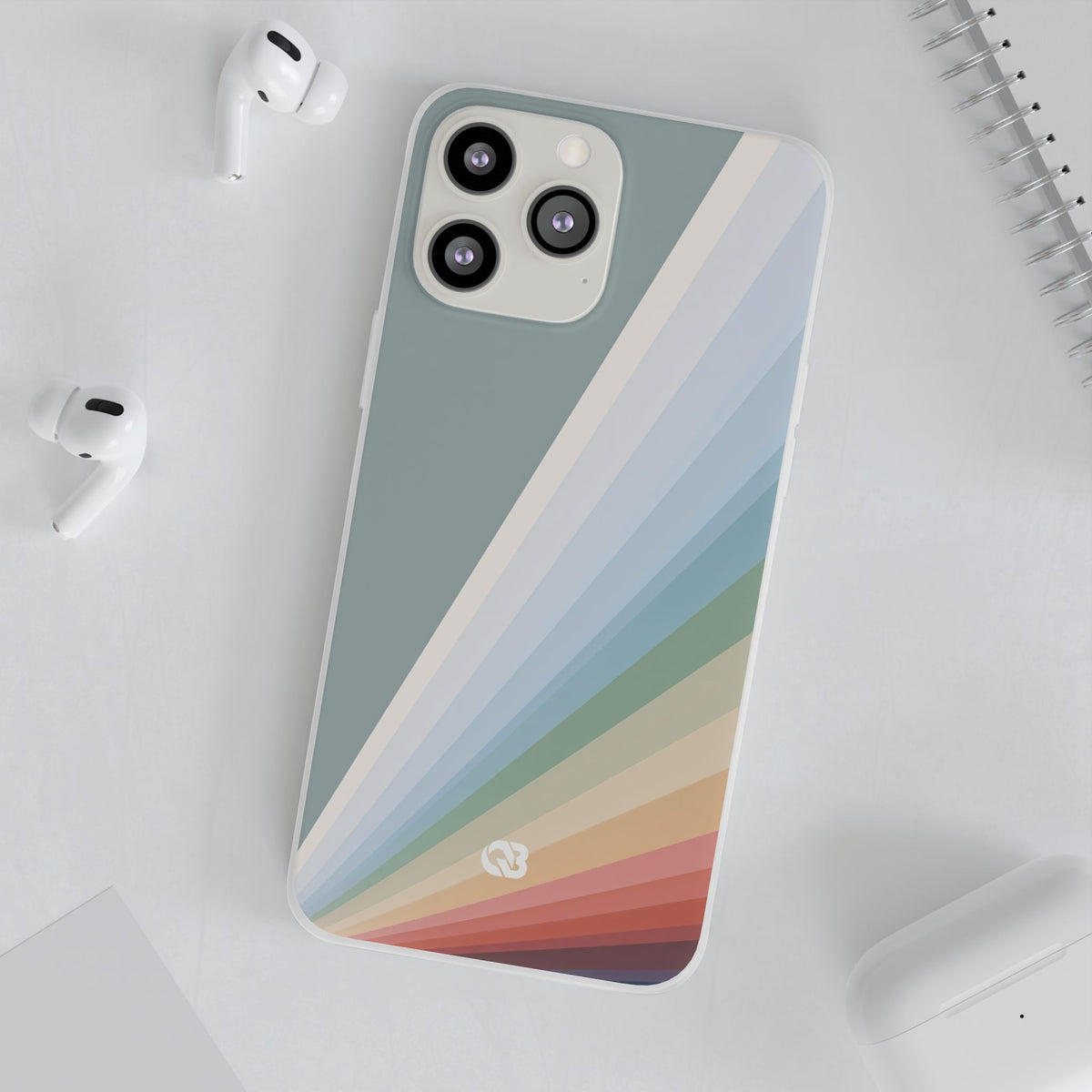 Prismatic Ray · Lite Phone Case for iPhone ·  Grey