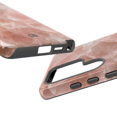 Rose Quartz Facet · Tough Phone Case for Samsung · Pink