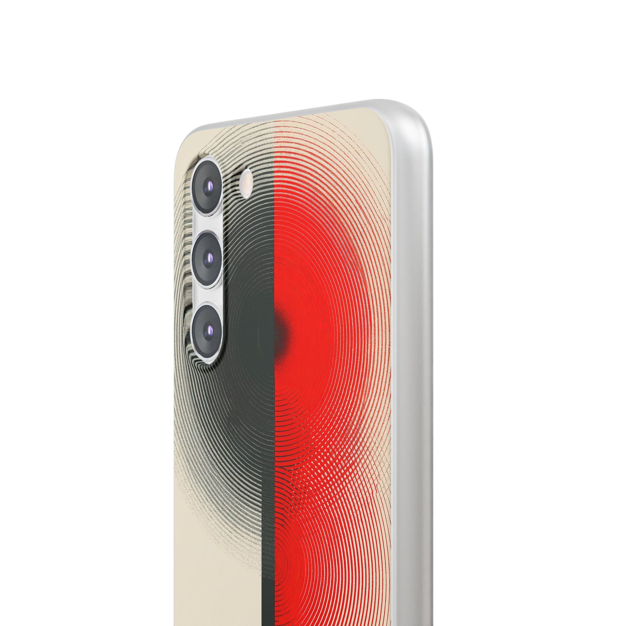 Red Lite Phone Case for Samsung - Split Signal Red