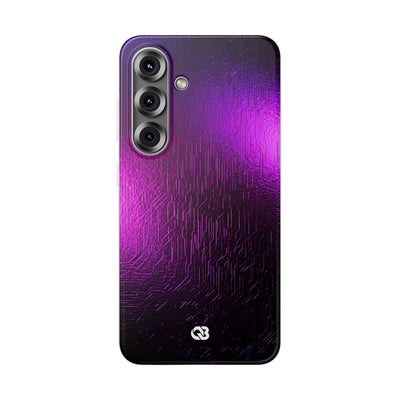 Violet Cyber Circuit · Lite Phone Case for Samsung · Purple