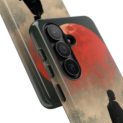 Crimson Moon Ronin · Tough Phone Case for Samsung · Red