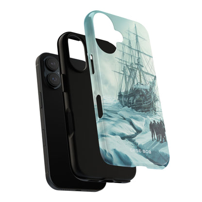 Icebound Ship iPhone 16 Case - Tough