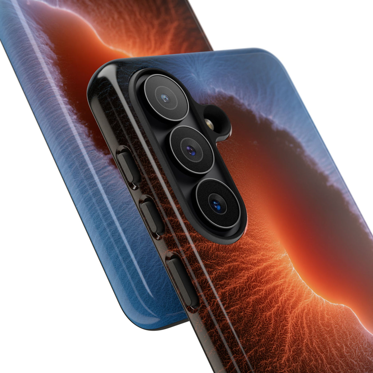 Thermal Aura Pulse · Tough Phone Case for Samsung · Blue