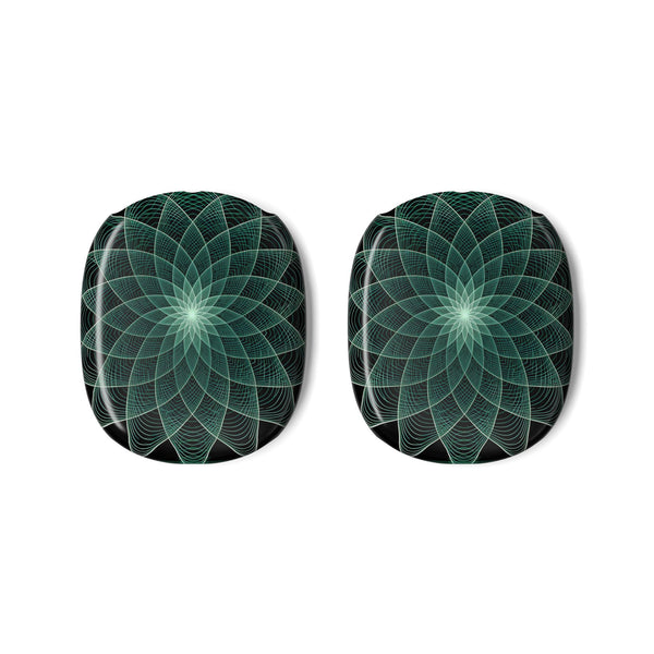 Harmonic Orbit Bloom · Hard Case for AirPods Max · Green