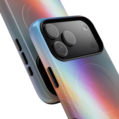 Prismatic Ray · Tough 2.0 Magnetic Phone Case for iPhone · Blue