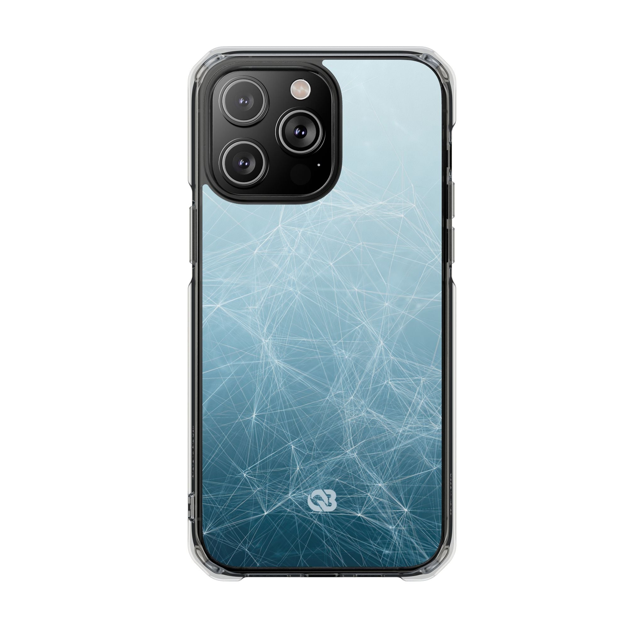 Teal Impact MagSafe Phone Case for iPhone - Arctic Digital Nexus
