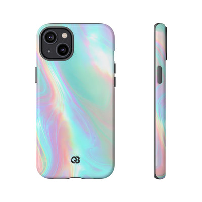 Prismatic Liquid Light · Tough Phone Case for iPhone · Teal