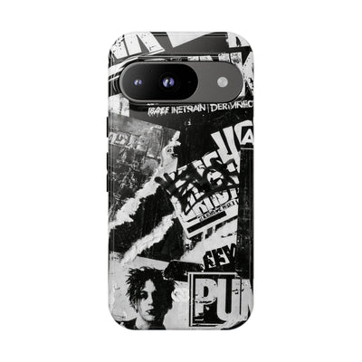 Underground Punk Collage · Tough Phone Case for Pixel ·  Black