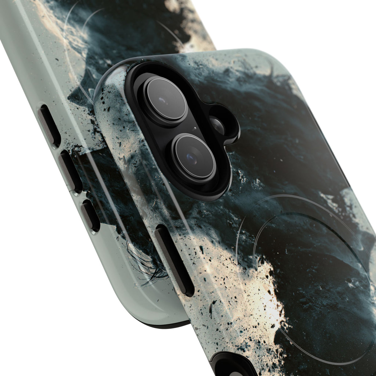 Ashen Dissolution · Tough 2.0 Magnetic Phone Case for iPhone · Black