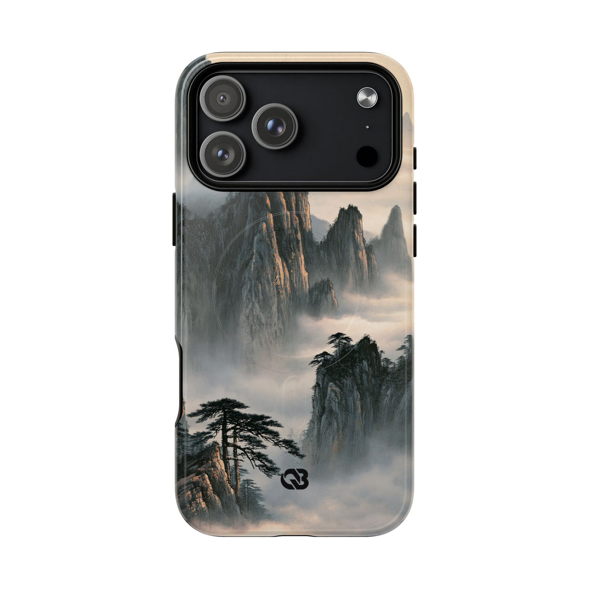 Sacred Mountain Mist · Tough 2.0 Magnetic Phone Case for iPhone · Beige