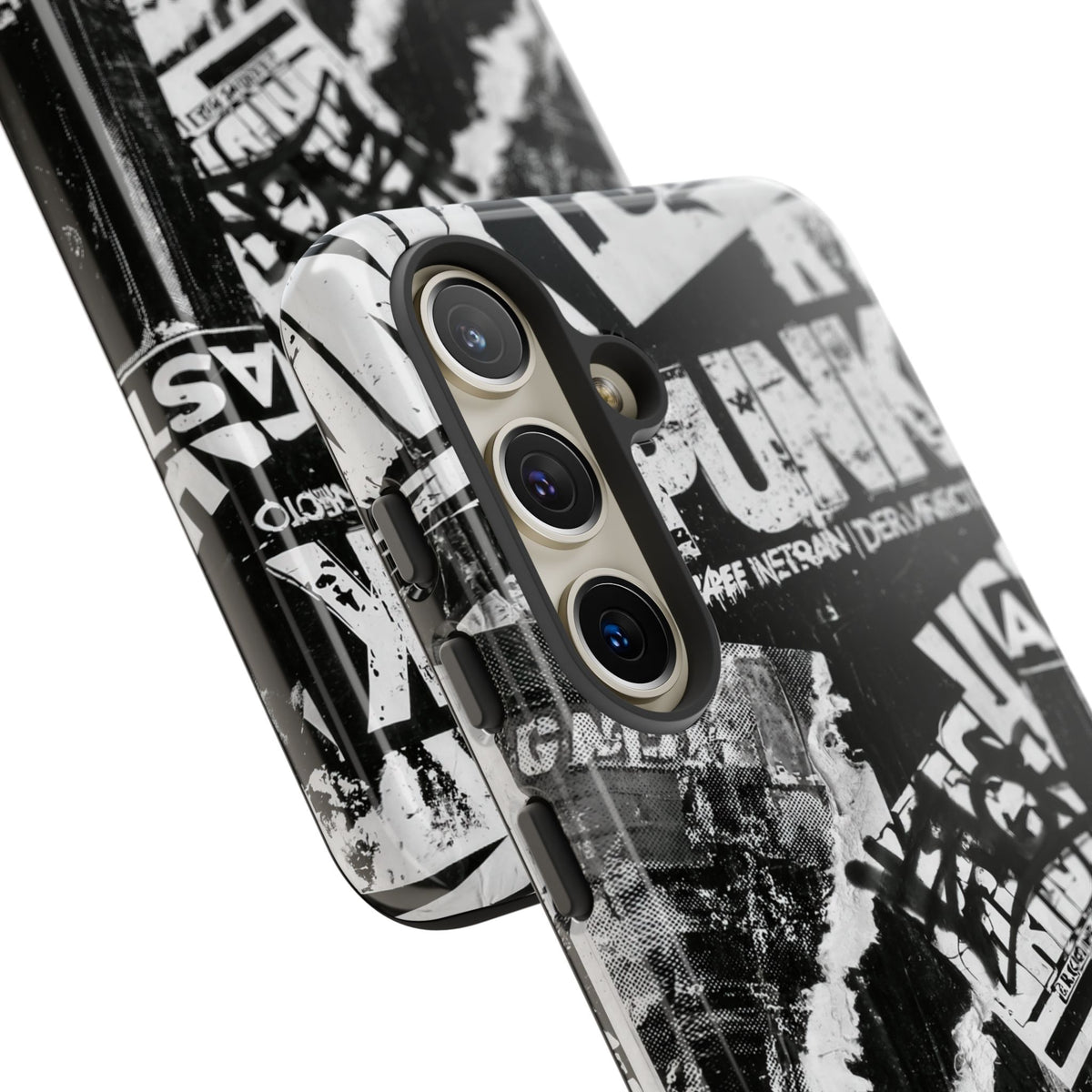 Underground Punk Collage · Tough Phone Case for Samsung · Black