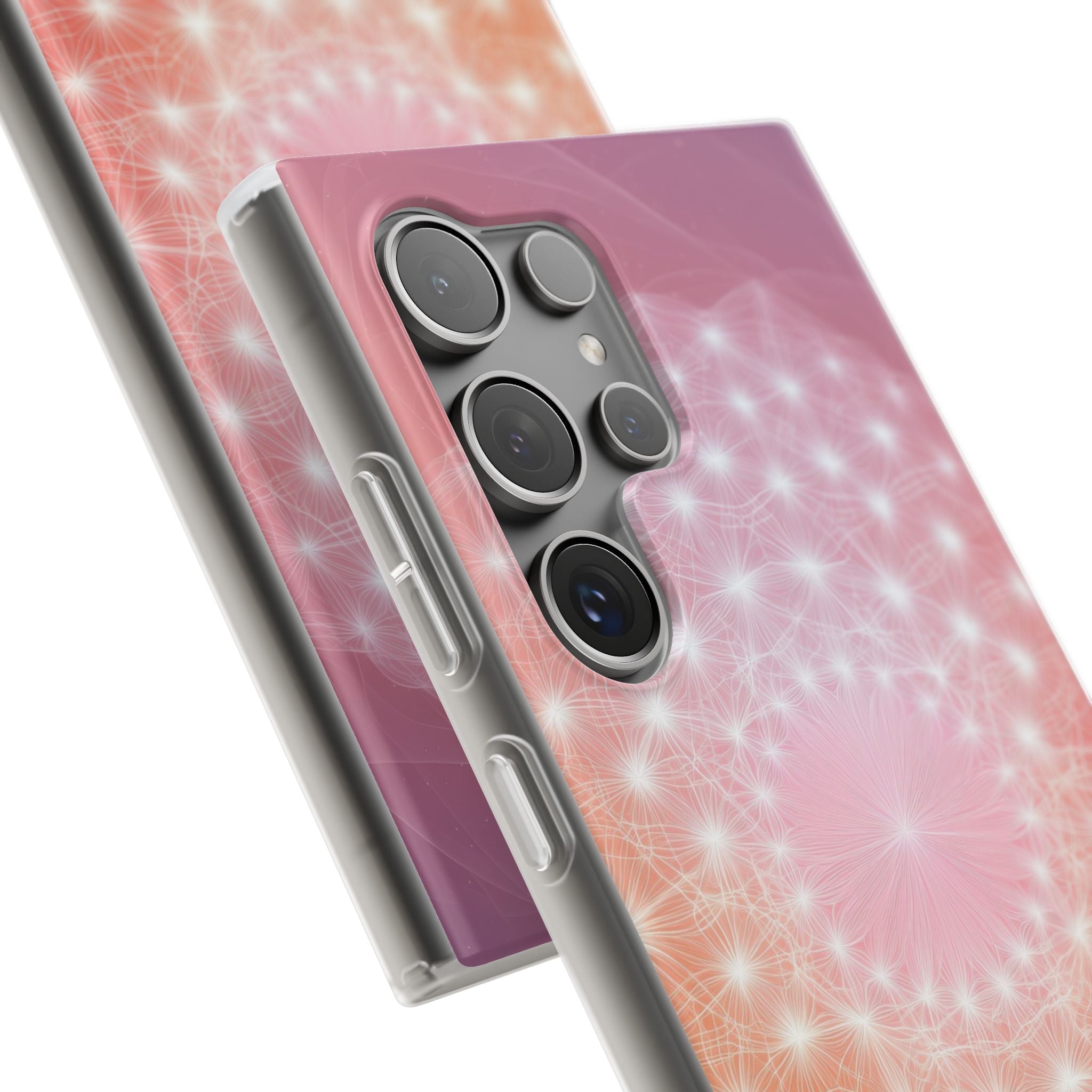 Radiant Stardust Mandala · Soft Mobilskal för Samsung