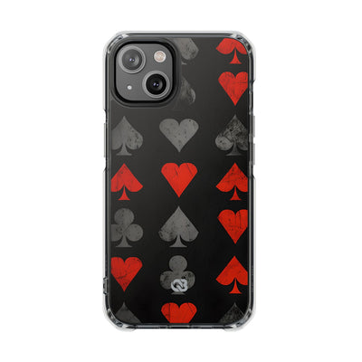 Gritty Suit Repeat · Impact Phone Case for iPhone · Magsafe
