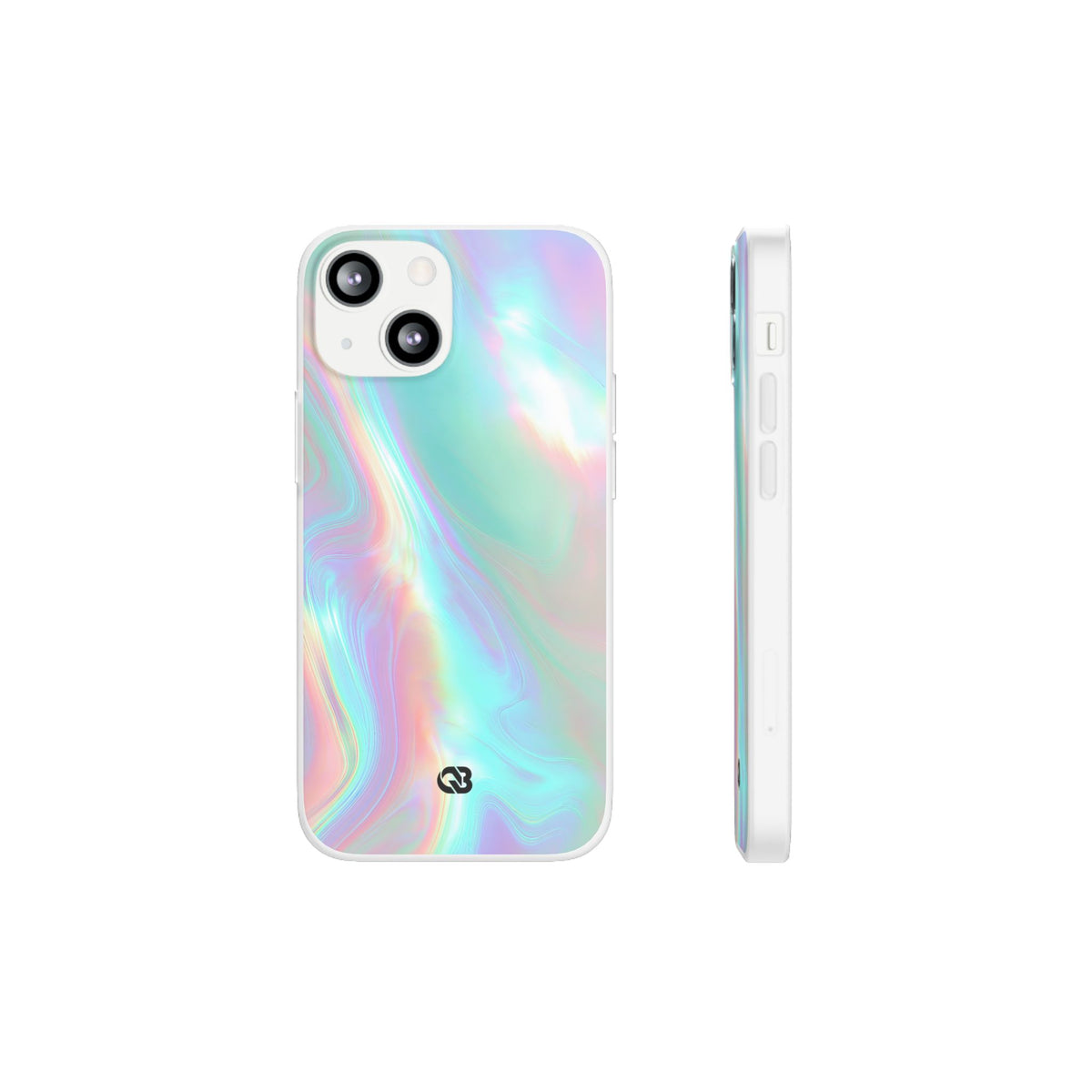Prismatic Liquid Light · Lite Phone Case for iPhone ·  Teal