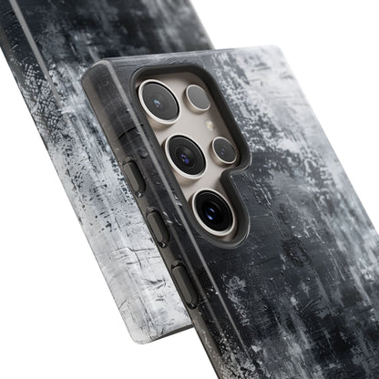 Texturiertes Blackscape Samsung S24 Ultra Case - Tough