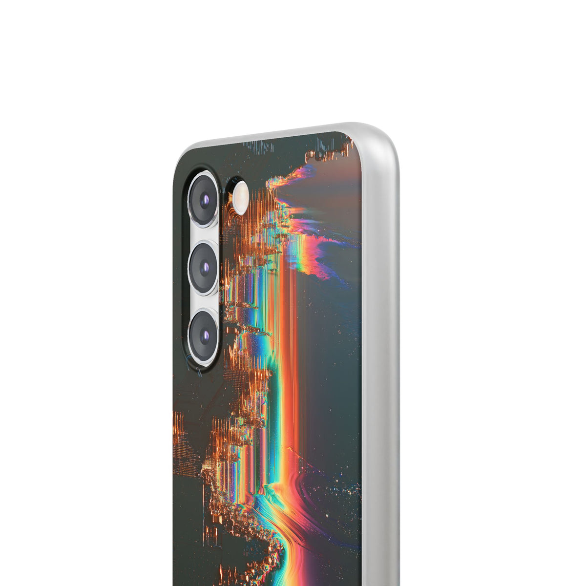 Prismatic Circuit · Lite Phone Case for Samsung · Black