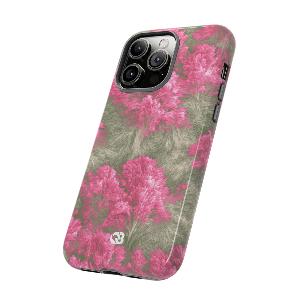 Digital Blossom · Tough Phone Case for iPhone · Pink